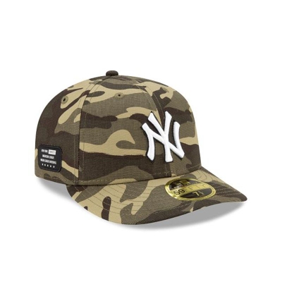 Sapca New Era New York Yankees MLB Armed Forces Weekend Low Profile 59FIFTY Fitted - Verzi